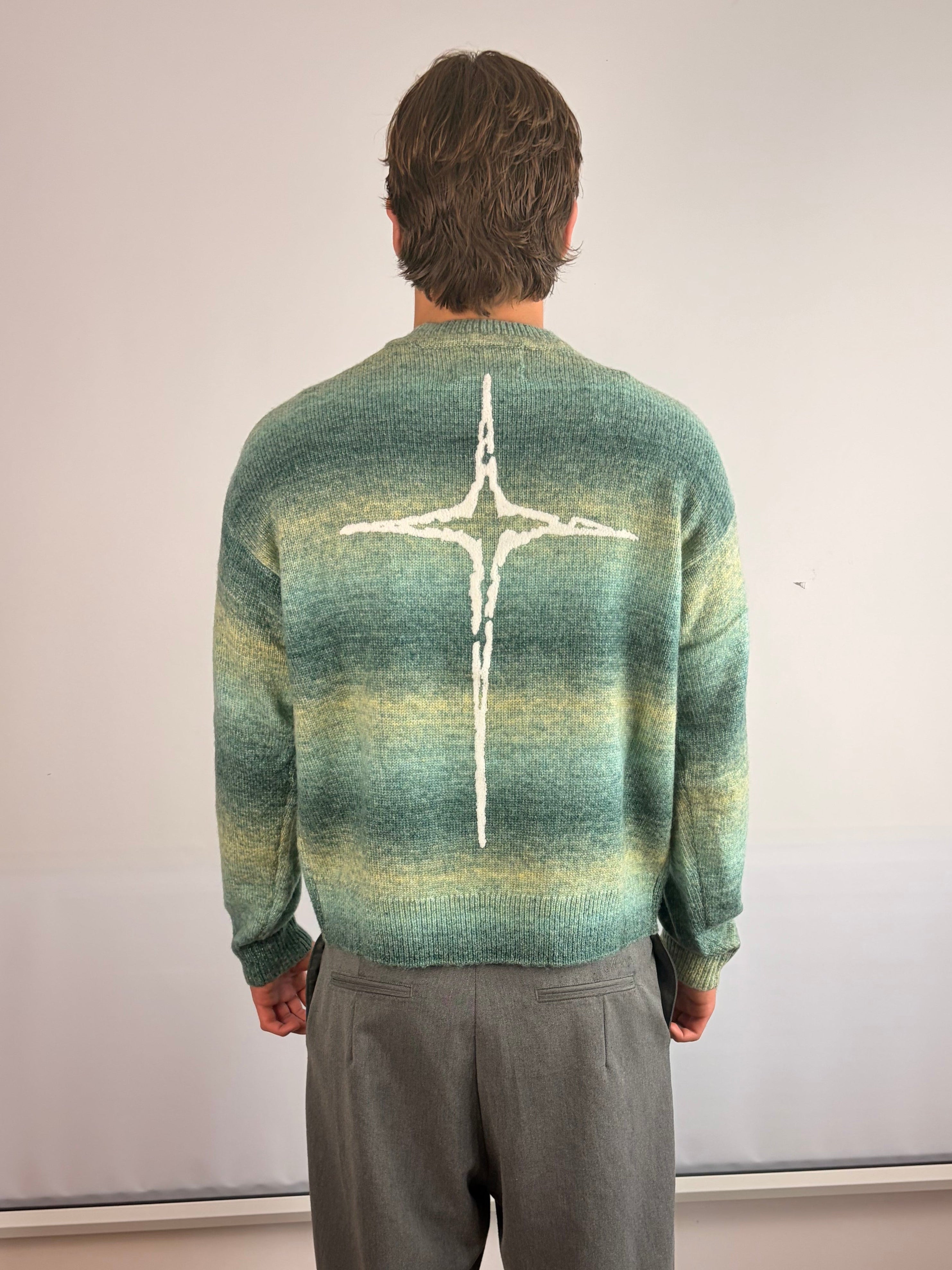 Knit – Olive Fade
