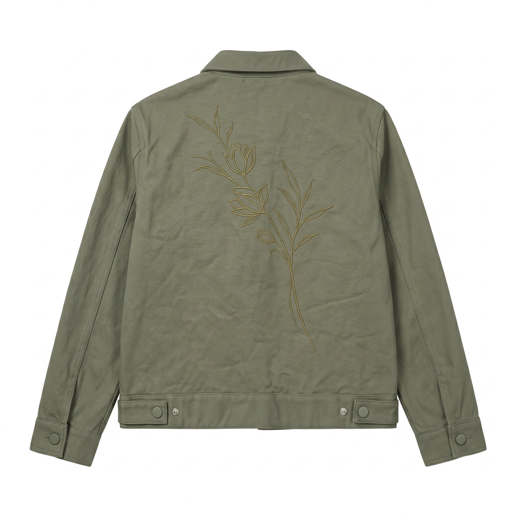 Olive Green Work Jacket