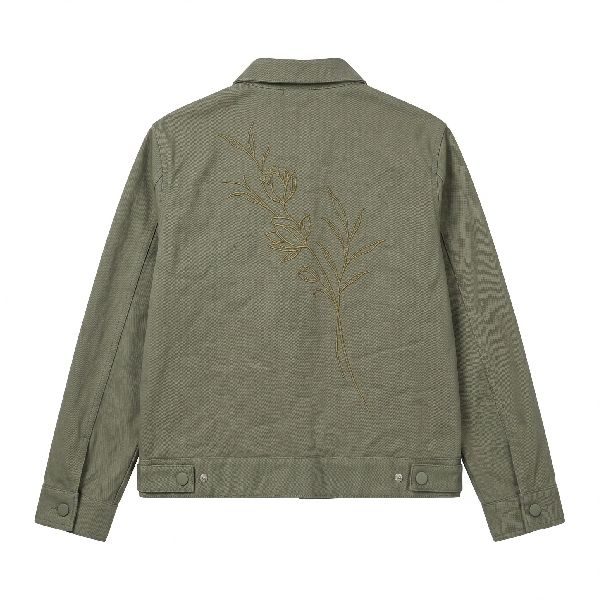 Olive Green Work Jacket